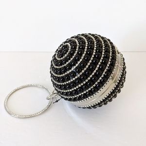 Badgley Mischka Disco Ball Clutch Crossbody Bag